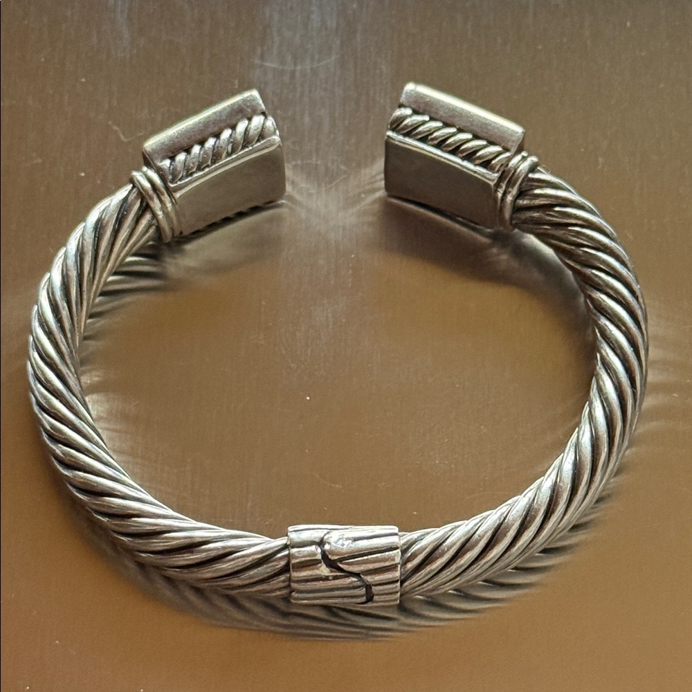 Silver and Turquoise Bracelet - Picture 10 of 13